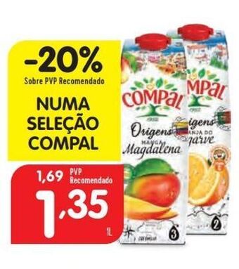 Minipreço Néctar compal promoção