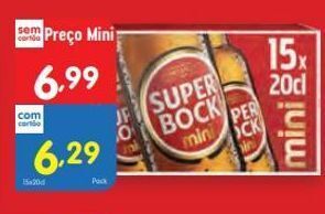 Minipreço Cerveja super bock promoção