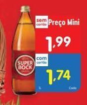 Minipreço Cerveja super bock promoção