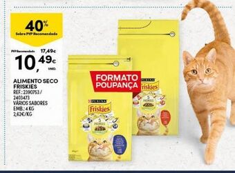 Continente Bom dia Alimento seco friskies promoção