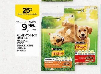 Continente Bom dia Alimento seco friskies promoção