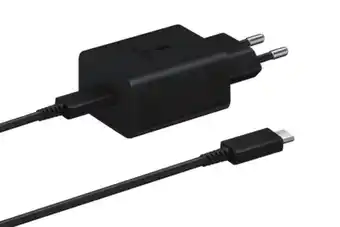 MediaMarkt Carregador samsung ep-t4510 45w 5a usb-c + cabo dados preto promoção