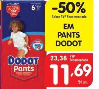 Minipreço Fraldas dodot promoção
