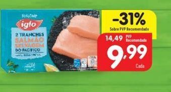 Minipreço Salmão iglo promoção