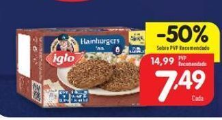 Minipreço Hambúrguer iglo promoção