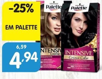 Minipreço Coloração palette promoção