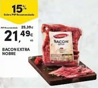Continente Bacon Extra Nobre 1kg promoção