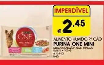 Meu Super Alimento humido p/cao purinaone promoção