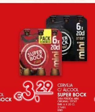 Meu Super Cerveja c/alcool super bock promoção