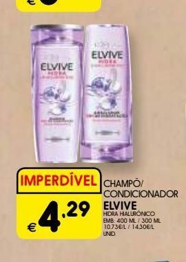 Meu Super Champo/condicionador elvive promoção