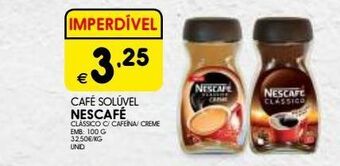 Café solúvel nescafé 100g