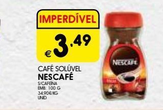 Meu Super Café solúvel nescafe 100g promoção