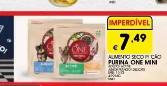 Meu Super Alimento seco p/cao purinaone promoção
