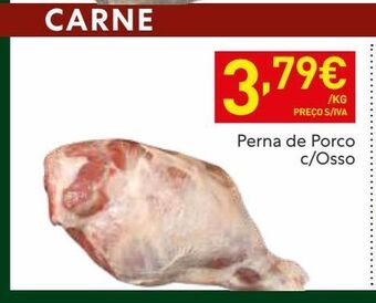 Recheio Perna de porco c/osso promoção