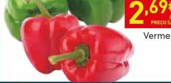 Recheio Pimentão vermelho promoção