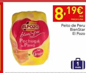 Recheio Peito de peru elpozo promoção