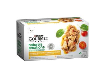 Auchan Comida húmida gato gourmet promoção
