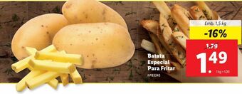 Lidl Batatas promoção