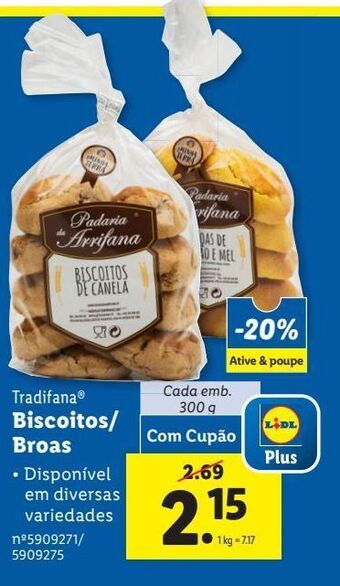 Lidl Biscoitos promoção