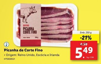Lidl Picanha promoção