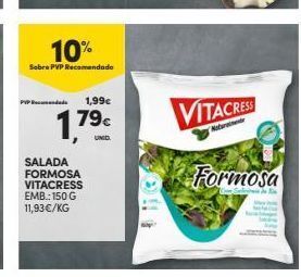 Saladas prontas vitacress