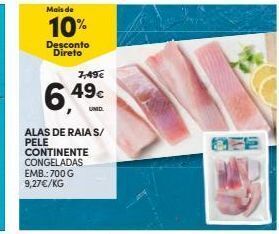 Continente Bom dia Filé de peixe promoção