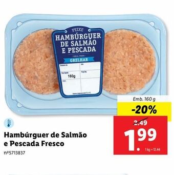 Lidl Hambúrguer promoção