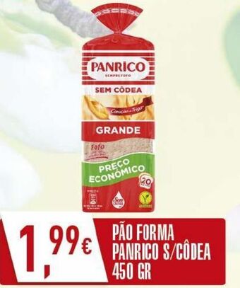 Pão de forma panrico