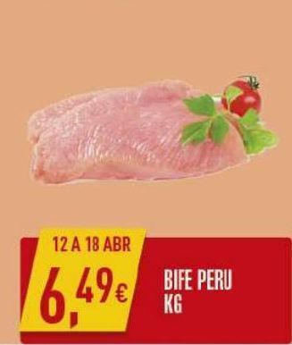 Miranda Supermercados Filé de peru promoção