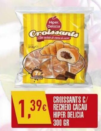 Pão doce com chocolate