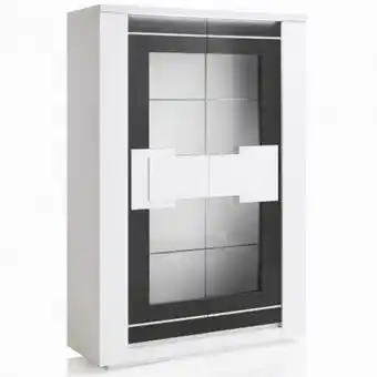 Homy Casa Vitrine 2 portas bellariva com led promoção