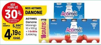 Intermarché Actimel danone promoção