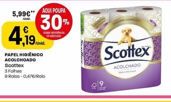 Intermarché Papel higiênico scottex promoção