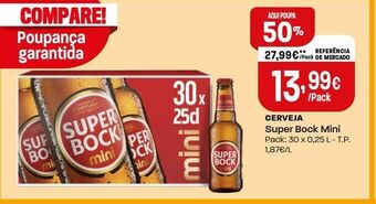 Intermarché Cerveja super bock promoção