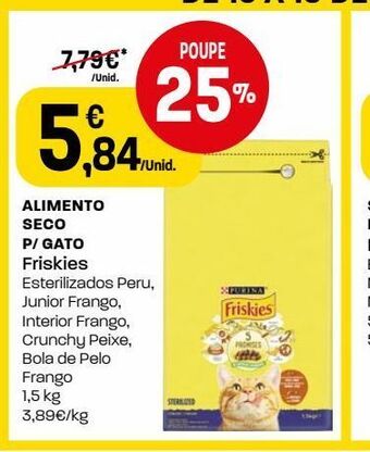 Intermarché Comida para gatos friskies promoção