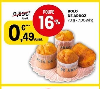 Intermarché Bolo de arroz promoção