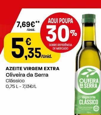 Intermarché Azeite extravirgem oliveira da serra promoção