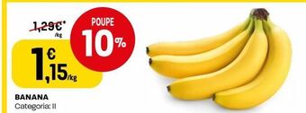 Intermarché Banana promoção