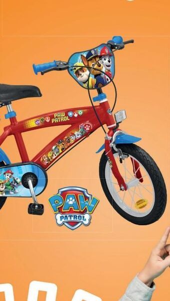 Patrulha pata - bicicleta 14 polegadas