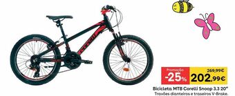 Toys R Us Bicicleta mtb corelli snoop 3.3 promoção