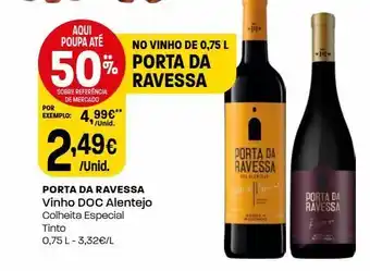 Intermarché Vinho porta da ravessa promoção