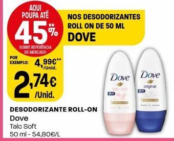 Intermarché Desodorizante dove promoção