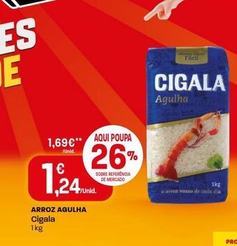 Arroz agulha cigala