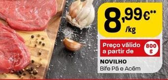Intermarché Bife novilho promoção