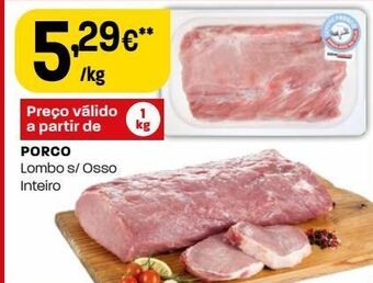 Intermarché Lombo de porco promoção