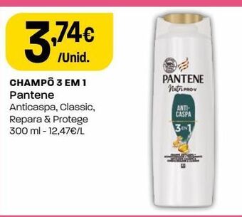 Intermarché Shampoo pantene promoção