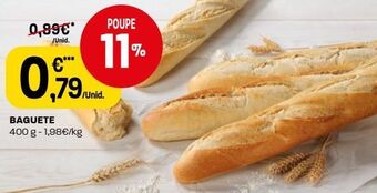 Intermarché Baguette promoção
