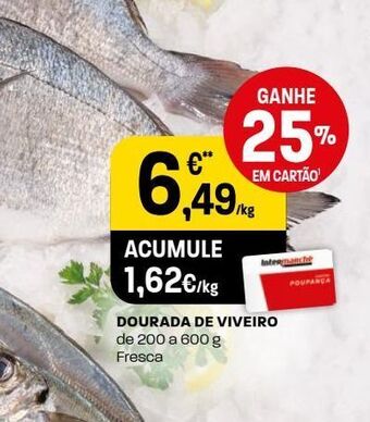 Intermarché Dourada promoção