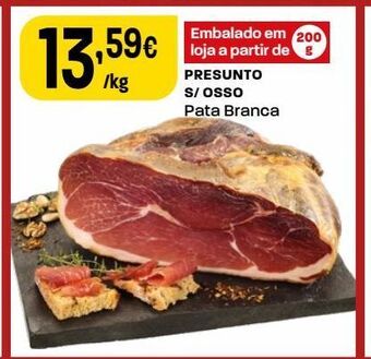 Intermarché Presunto s/osso pata branca promoção
