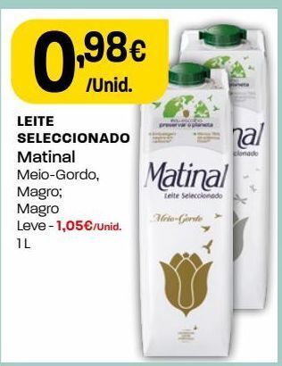 Intermarché Leite matinal promoção